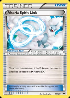 Fates Collide Altaria Spirit Link #91 card