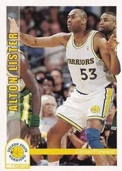 1992-93 Hoops Base Set Alton Lister #76 card