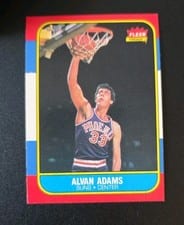 1986 Fleer Alvan Adams #2 card