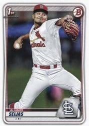 2020 Bowman Prospects Alvaro Seijas #BP-60 card