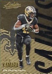 2018 Panini Absolute Base Set Alvin Kamara #69 card