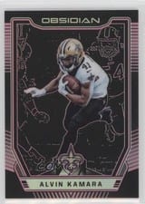 2018 Panini Obsidian Alvin Kamara #19 card