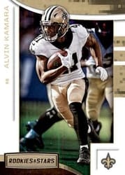 2018 Panini Rookies & Stars Base Set Alvin Kamara #91 card