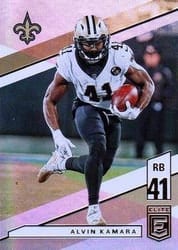 2019 Donruss Elite Base Set Alvin Kamara #34 card