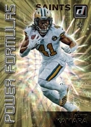 2019 Donruss Power Formulas Alvin Kamara #PF-8 card