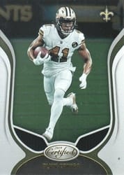 2019 Panini Certified Base Set Alvin Kamara #84 card