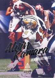 2019 Panini Luminance Base Set Alvin Kamara #52 card