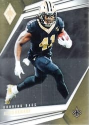 2019 Panini Phoenix Base Set Alvin Kamara #85 card