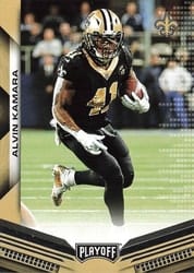 2019 Panini Playoff Base Set Alvin Kamara #148 card