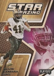 2019 Panini Playoff Star Gazing Alvin Kamara #15 card