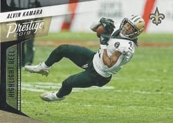 2019 Panini Prestige Highlight Reel Alvin Kamara #HH-AK card