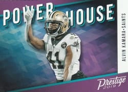 2019 Panini Prestige Power House Alvin Kamara #PH-AK card