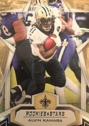 2019 Panini Rookies & Stars Base Set Alvin Kamara #43 card
