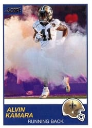 2019 Score Base Set Alvin Kamara #264 card