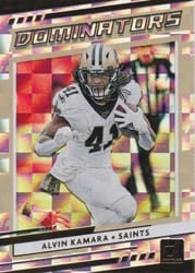 2020 Donruss Dominators Alvin Kamara #D-AK card