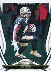 2020 Panini Certified Base Set Alvin Kamara #72 card