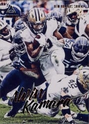 2020 Panini Luminance Base Set Alvin Kamara #73 card