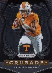 2020 Panini Prizm Draft Picks Base Set Alvin Kamara #15 card