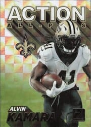 2021 Donruss Action All-Pros Alvin Kamara #AP4 card