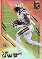 2021 Donruss Elite Base Set Alvin Kamara #40 card