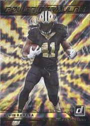 2021 Donruss Power Formulas Alvin Kamara #PF6 card