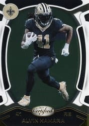 2021 Panini Certified Base Set Alvin Kamara #84 card