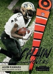 2021 Panini Contenders Chain Movers Alvin Kamara #CM-AKA card