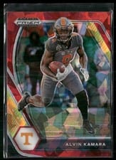 2021 Panini Contenders Draft Picks Alvin Kamara Red Cracked Ice #51 card