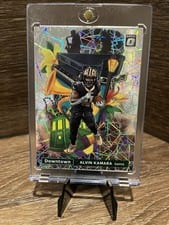 2021 Panini Donruss Optic Downtown Alvin Kamara #DT-22 card