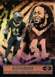 2021 Panini Illusions Base Set Alvin Kamara #35 card
