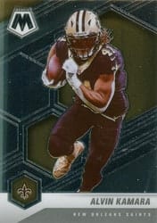 2021 Panini Mosaic Base Set Alvin Kamara #146 card