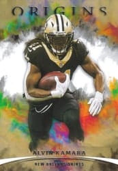 2021 Panini Origins Base Set Alvin Kamara #71 card