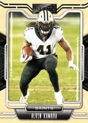 2021 Panini Playbook Base Set Alvin Kamara #61 card