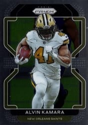 2021 Panini Prizm Base Set Alvin Kamara #304 card
