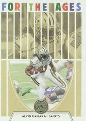 2022 Panini Legacy For the Ages Alvin Kamara #FA-2 card