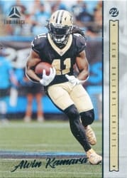 2022 Panini Luminance Base Set Alvin Kamara #49 card