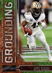 2022 Panini Playbook Grounding Alvin Kamara #G-10 card