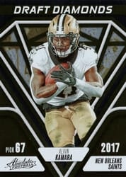 2023 Panini Absolute Draft Diamonds Alvin Kamara #DD-6 card