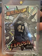 2023 Panini Absolute Explosive Alvin Kamara #21 card