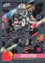 2025 Topps Cosmic Chrome Base Set Alvin Kamara #69 card