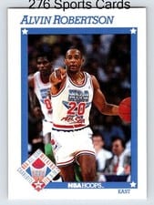 1991-92 Hoops Base Set Alvin Robertson #258