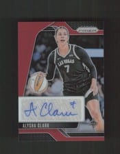 2024 Panini Prizm WNBA Signatures Alysha Clark #SG-AC card