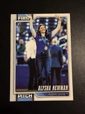 2026 Topps First Pitch Autographs Alysha Newman #FP-8 card