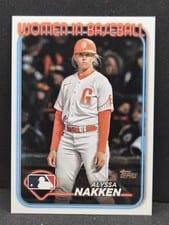 2024 Topps Women in Baseball Alyssa Nakken #WIB-4 card