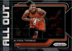 2023 Panini Prizm WNBA All Out Alyssa Thomas #13 card