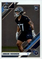 2019 Donruss Optic Base Set Amani Hooker #140 card