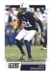 2019 Score Base Set Amani Oruwariye #432 card