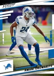 2022 Panini Prestige Base Set Amani Oruwariye #100 card