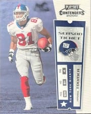 2000 Playoff Contenders Amani Toomer #59 card