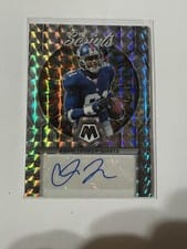 2023 Panini Mosaic Scripts Amani Toomer #S12 card